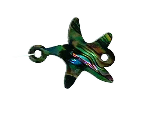 Mother Of Pearls Starfish Shell, Abalone Starfish Bead, Abalone Shell, Sku#M34