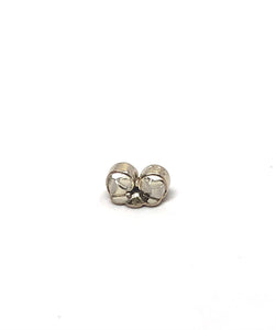 14K solid white gold earring backing, SKU# 20-27-601