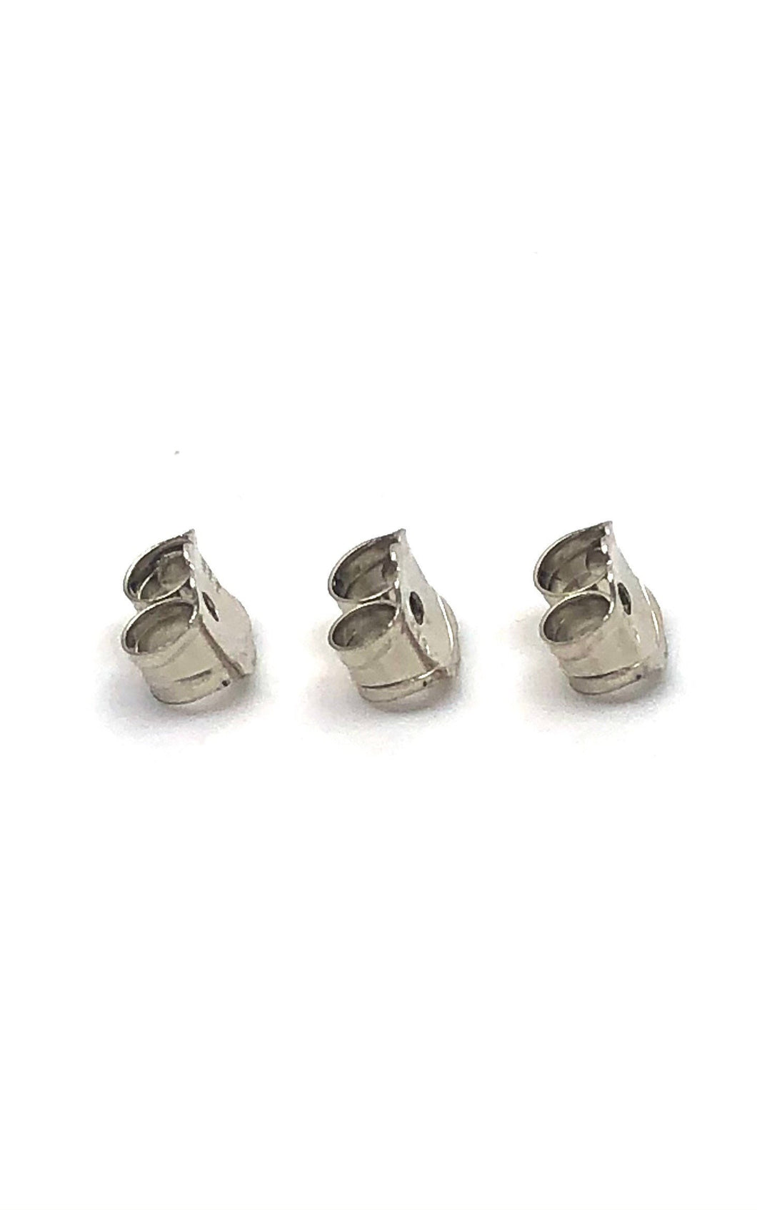 14K solid white gold ear backing, SKU# 12-27-510