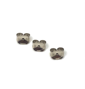 14K solid white gold ear backing, SKU# 12-27-510