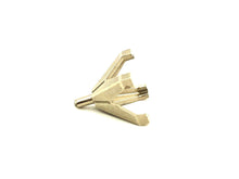 14K Yellow Gold SO Center HD W/Peg V-End Sku#SO38P7