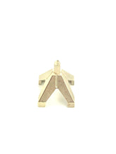 14K Yellow Gold SO Center HD W/Peg V-End Sku#SO38P7