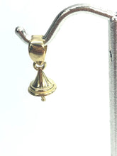 14K Yellow Gold & White Gold Bail Sku#TP-035