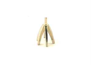 14K White Gold Setting 6 Prong HI - W Peg/1.25CT Sku#919.1.25
