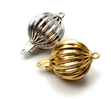 14K solid yellow gold & white gold bail, SKU# YG/47