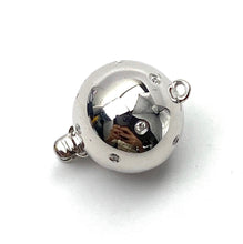 14K solid white gold bail w/ diamonds, SKU# A102-L4