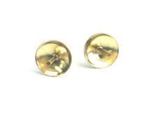 14K Solid Gold Ear Post 8mm Cup, Sku#11-28-540P