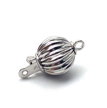 14K solid white gold bail, SKU# A008