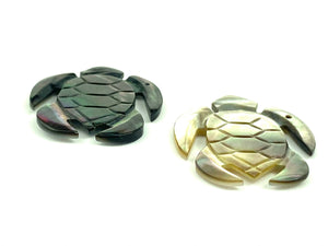 Mother Of Pearl Turtle Shell, Mother Of Pearl Bead, Sku#M95