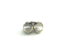 14K Solid White Gold Earring Back, Sku#12-54-120