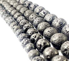Lava Rock Bead Strands