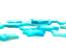 Mother Of Pearl Blue Star, Sku#M207