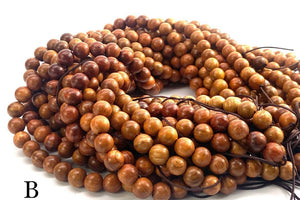Sandalwood Bead Strands