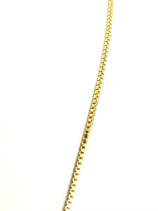 1.0mm 14k Gold Fill Curb Chain S1MM