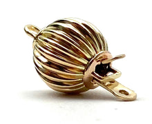 14K 9.84 mm solid yellow gold clasp, SKU# A010C