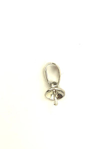 14k white gold bail sku#TP-244