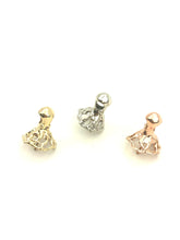 14K Yellow Gold, White Gold , & Rose Gold Bail Sku#JPP-981