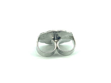 14K White Gold Ear Nut FP Jumbo, Sku #12-27-20