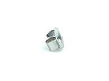 14K White Gold Ear Nut Light, Sku#12/27/1805