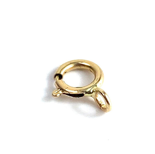 14K 4.95 mm solid yellow gold clasp, SKU# 11-75-190