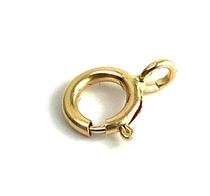 14K 4.95 mm solid yellow gold clasp, SKU# 11-75-190