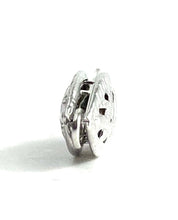 14K solid white gold clasp, SKU# 12-17-830
