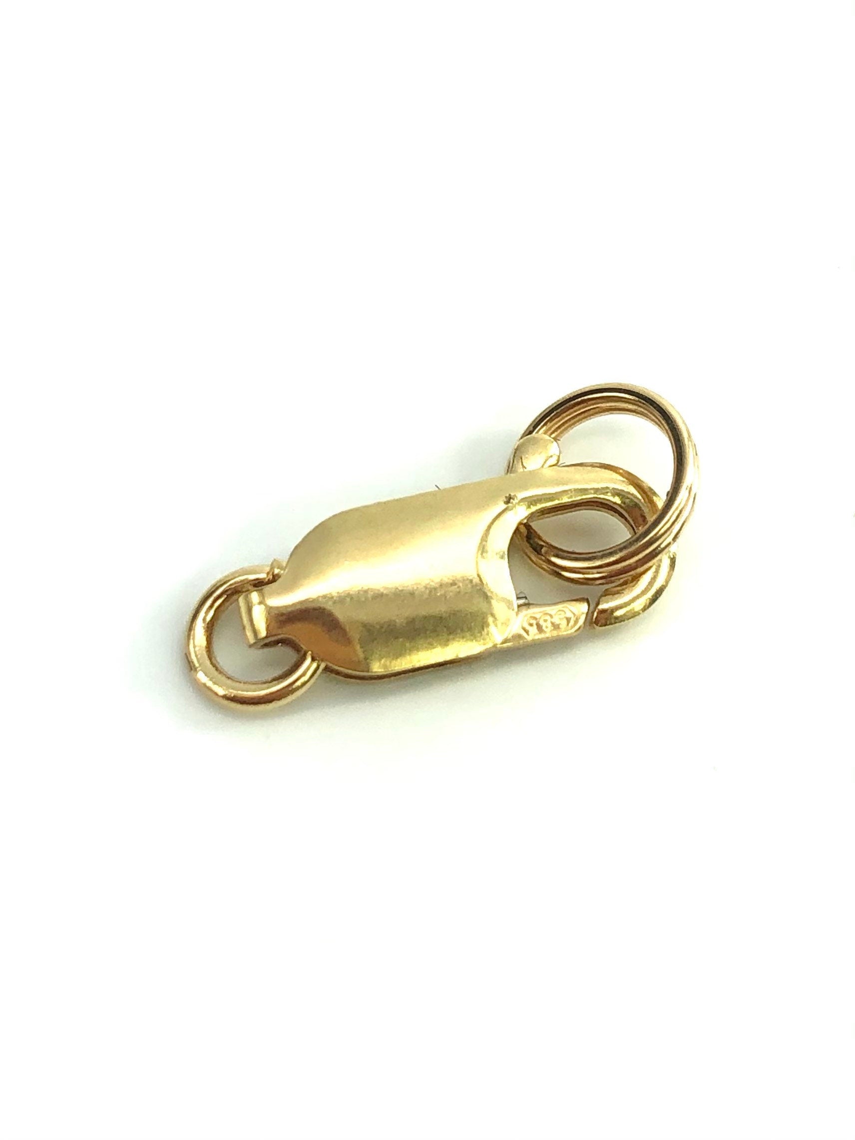 14K Yellow Gold Lobster Claw Clasp Sku#11-17-436L – Aloha Pearls