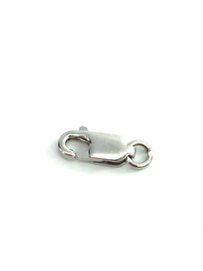 14K White Gold Lobster Claw Clasp Sku# 12-17-434