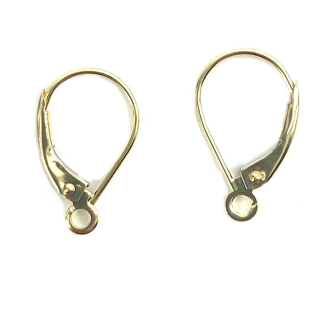 14K Lever Back Ear Wire, Sku#11-29-234