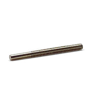 14K solid white gold ear post 11 threaded, SKU# 12-28-9C