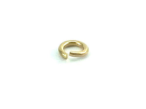 14K Solid Gold 3mm Jump Ring, Sku#11-41-2