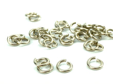14K Solid White Gold 5mm Jump Ring, Sku#12-41-6
