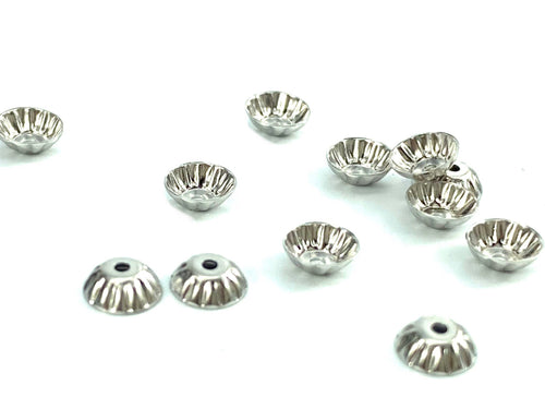 14K White Gold 5mm Pendant Cup, Sku#12-54-112/CP