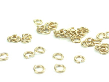 14K Solid Gold 4mm Jump Ring, Sku#11-41-4