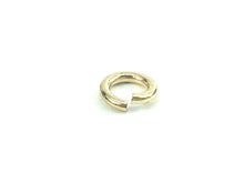 14K Solid Gold 4mm Jump Ring, Sku#11-41-4
