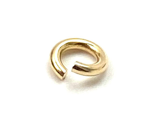 14K solid yellow gold jump ring, SKU# 11-41-3