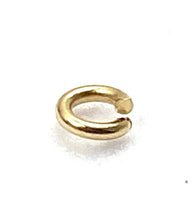 14K solid yellow gold jump rings, SKU# 11-41-1