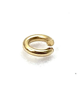 14K solid yellow gold jump rings, SKU# 11-41-1