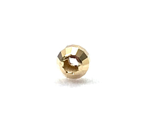 14K solid yellow gold beads, SKU# 1004925SMD