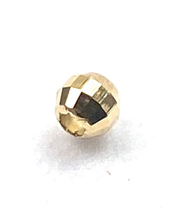 14K solid yellow gold beads, SKU# 1004925SMD