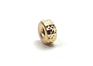 14K solid yellow gold grommet, SKU# 100450P