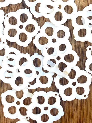 Mother Of Pearl Flower Shell, Sku#M365