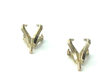 14K Yellow Gold SQ Center W/Peg Sku#1.0CT971-5.5