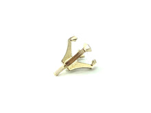 14K Yellow Gold SQ Center W/Peg Sku#1.0CT971-5.5