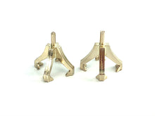 14K Yellow Gold SQ Center W/Peg Sku#1.0CT971-5.5