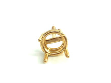 14K Yellow Gold Earpost Thread Basket Sku#11-28-3906/5