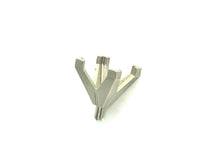 14K White Gold SQ Center W/Peg V-End Sku#150CT SO38P