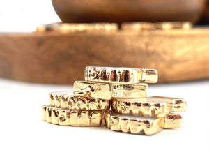 Mother Of Pearls W/ Gold Played On Zinc Alloy Sku#M309