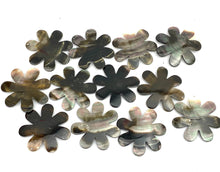 M86 Black Tahitian MOP Jasmine Flower