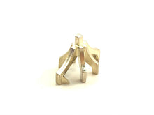 14K Yellow Gold Marque V-End W/Peg 1.0CT Sku#963-1.0